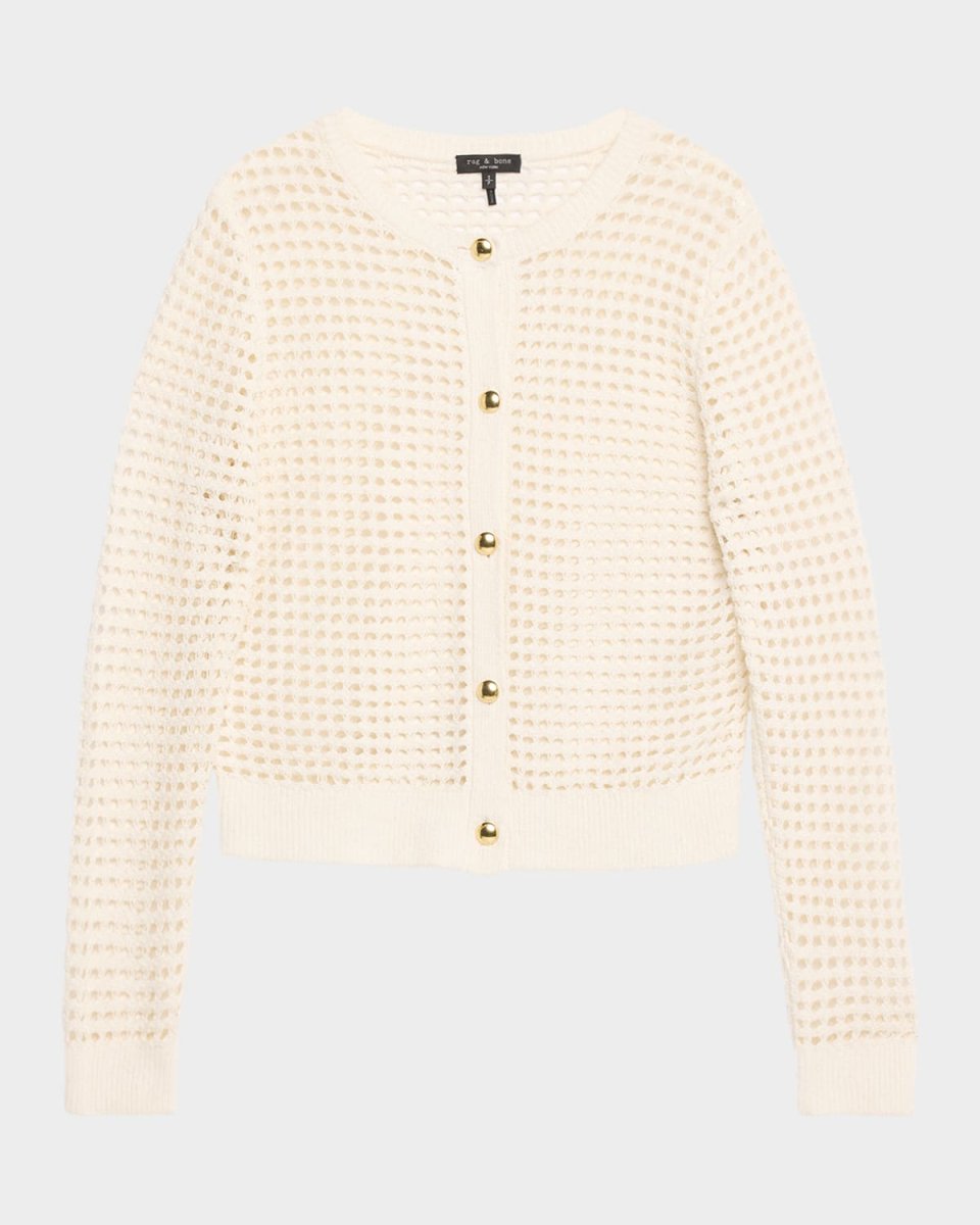 Ezra Open-Knit Cardigan
